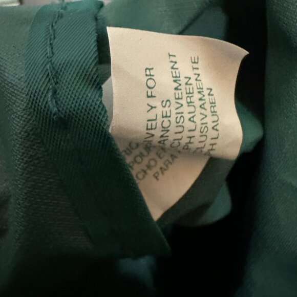 Polo Ralph Lauren Fragrances Green Brown Duffel Travel Bag Luggage Canvas - Picture 5 of 5